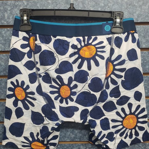 Stance Blue Sun Blue The Del Mar Fitted Boxer  M - Picture 2 of 4